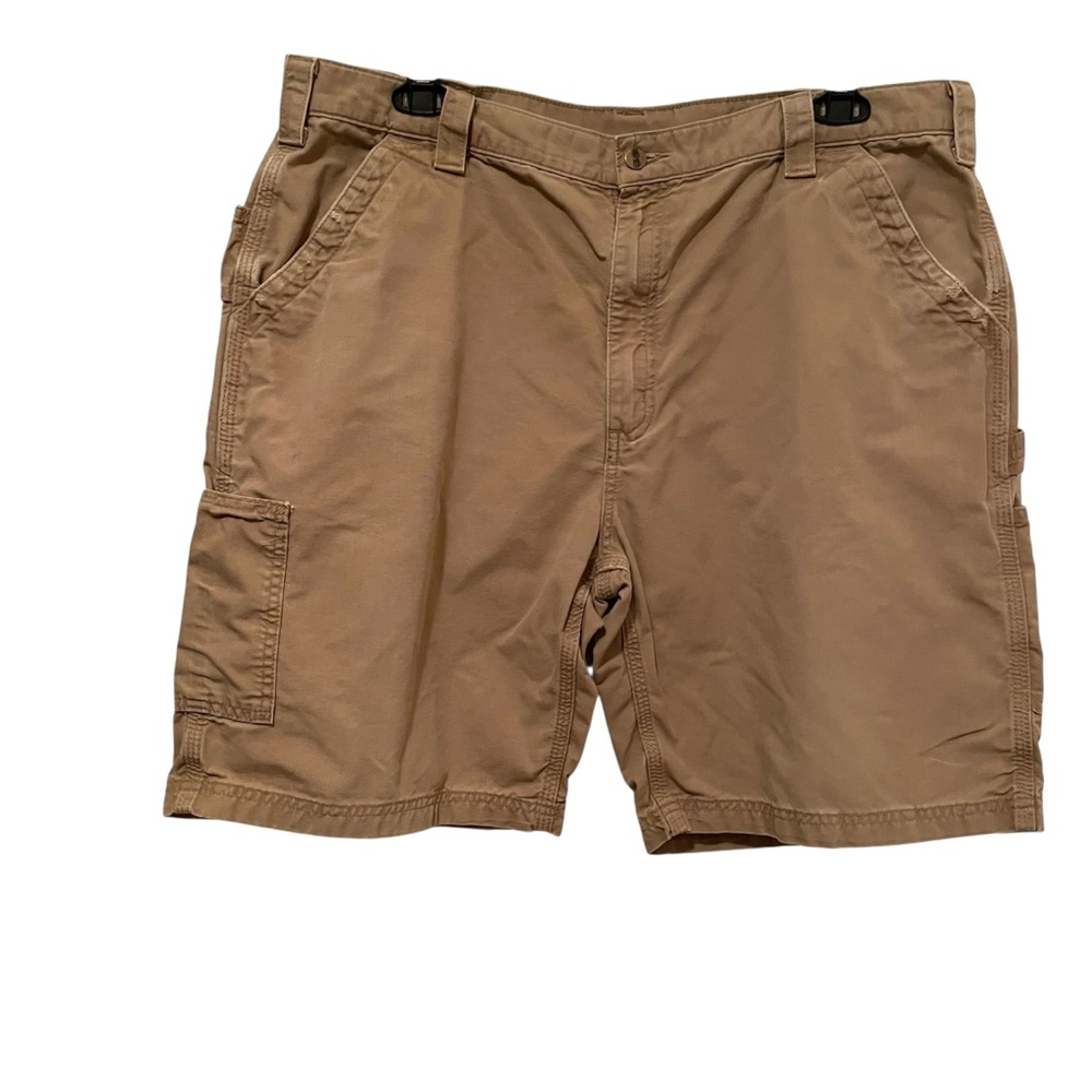 Carhartt Men’s Regular Fit Carpenter Shorts Size 40 Tan